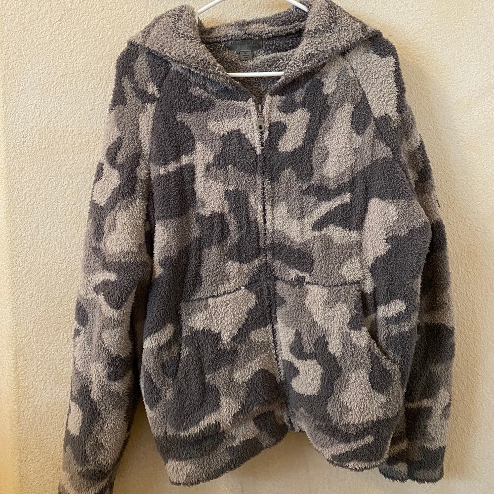 Barefoot dreams zip up hoodie